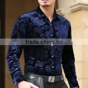 100% Cotton Bottle Printed Men Hawaiian Shirt thumbnail-1