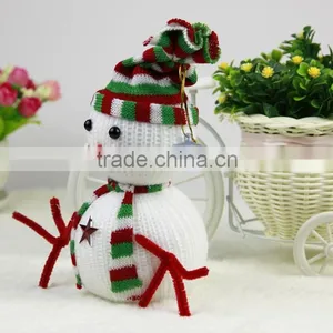 HFR-T314 2015 Christmas Decoration Plush Snowman Christmas Toy thumbnail-5