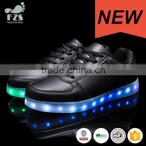HFJH199 Wholesale Colorful Led Light Sport Shoes For Adults thumbnail-3