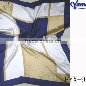 Fashion Square Satin Checked Scarf thumbnail-1