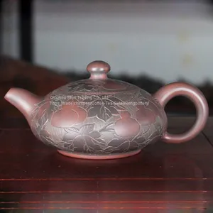 Qinzhou of China Nixing Pottery Pure Handmade Nixing Pot 200ML Small Teapot thumbnail-1