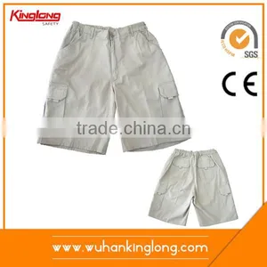 100%cotton 240GSM Demin Mens Grey Cheap Mens Work Shorts thumbnail-3