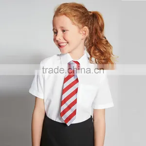 Chinese Factory Wholesale Apparel Primary School Uniform Design White Shirts thumbnail-1