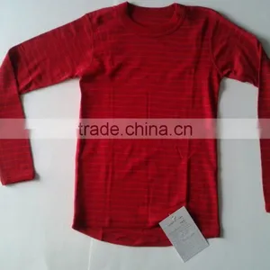 100% Merino Long-sleeved Soft Children Underwear thumbnail-1