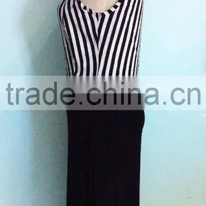 Cheapsale China Supplier Summer Women Chiffon Matching Fashion Casual Dresses thumbnail-3