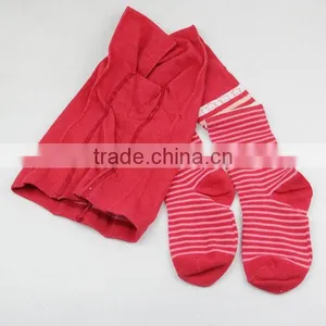 Red Panthose Girl Tight Socks Girl Lady Tights Warm thumbnail-4