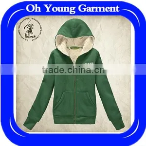 Stylish Cheap Online Shopping Women Winter Jacket Hoodies and Import China Products Zipper-up Activewear Custom Hoodies thumbnail-1