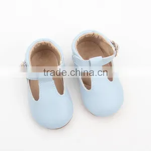 New Tbar Style Funny Girls Soft Baby Leather Shoes thumbnail-5