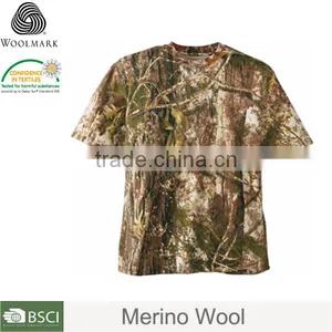 Customize Merino Wool Army Shirt,good Quality Dry Fit Camo Shirt thumbnail-4