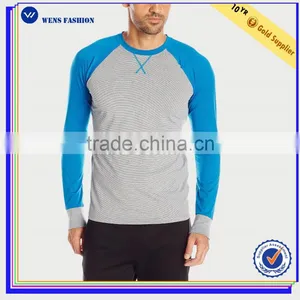 High Quality Tshirt Boys Design Printing Man Gym Tshirt Two-color Long Sleeve Tshirt thumbnail-3