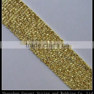 Embossed Printed Ribbon Printed Grosgrain Ribbon Narrow Woven Tape thumbnail-1