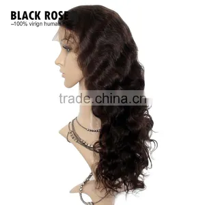 Glueless Brazilian Full Lace Wigs Human Hair With Baby Hair thumbnail-5