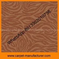 Fashion Design Jacquard Flower Loop Tile Tufted Machine Made Carpet thumbnail-1