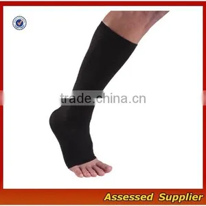 Men's Recovery Knee High Open-Toe Compression Sleeves /Graduated 15-21mmHg Support Compression Socks Nurses ---AMY11054 thumbnail-1