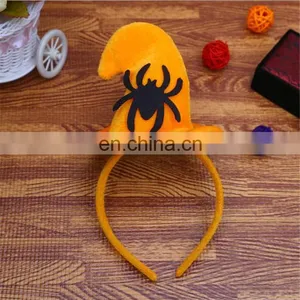 Children Halloween Cosmetics Hat Headdress Halloween Party Smile Face Pumpkin Headband thumbnail-2