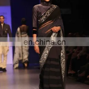 Latest Indian Designer Fancy Sari/Sarees 2016 thumbnail-1