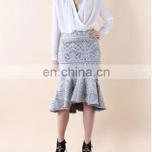 Minimal Chic Wrapped Top in White thumbnail-1