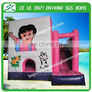 2015 Popular Kids Inflatable Explorer Bouncer for Sale, Cartoon Bounce House thumbnail-1