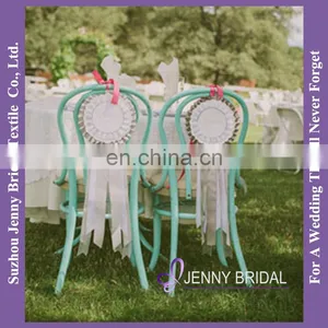 C382F Custom Ribbon Satin Christmas Ribbon Chair Sash thumbnail-2