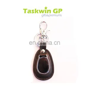 Fashional Design pu Leather Keychain, Can be Priting Your Logo Handmade Leather Keychain thumbnail-1