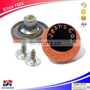 Factory Wholesale Custom Engraved Metal Garment Buttons thumbnail-2