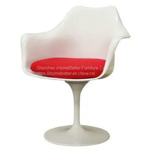 Fiberglass Tulip Arm Chair thumbnail-1