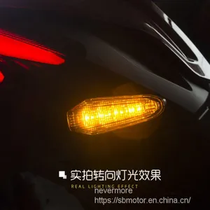 Spirit Beast Motorcycle Modified Waterproof Lighting Led Turning Signals Daytime Light + Turning 2pcs/lot 12V L8 thumbnail-2