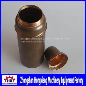 Copper Water Bottle Processing in CNC Auto Metal Spinning Lathe Machines Equipment thumbnail-1