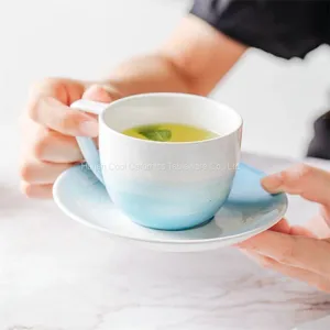 Porcelain Cup Tea Coffee Home Kitchen Eco-friendly Ceramic Mug for Sale thumbnail-1