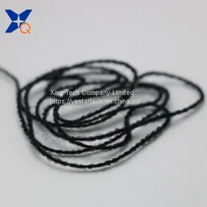 Black Nm26/2plies 15% Stainless Steel Staple Fiber Blended With 85% Bulky Acrylic Conductive Yarn for Phone Touchscreen Gloves-XT11454 thumbnail-2