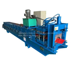 Color Steel Ridge Tile Panel Sheet Roll Forming Machine thumbnail-1