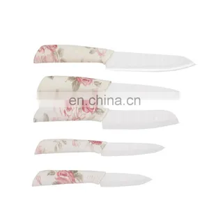 Traditional Multi Purpose 4 Pcs Ceramic Kitchen Knife Set thumbnail-6