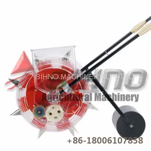 Hand Push Manual Corn/Wheat/Peanut/Vegetable Seeder/Drills Sihnomachinery@163.com thumbnail-5