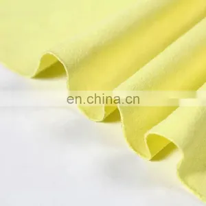 China Supplier Stretch Knitting Polyester Suede Cloth Fabric thumbnail-1