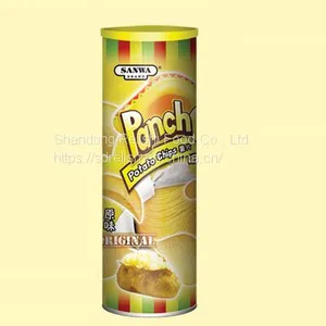 ISO Certified Pringles' Style Potato Crisps Original Flavor thumbnail-1
