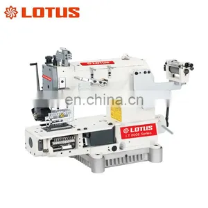 LT-008-12064P-VPQ 12-NEEDLE SINGLE ELASTIC SHIRRING CYLINDER-BED MULTI-NEEDLE SEWING MACHINE thumbnail-1
