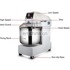 30L Food Flour Dough Mixing Machine/Bakery Flour Kneading Machine thumbnail-5