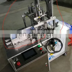 Semi-automatic Ear Straps Ultrasonic Spot Welder Weld With Both Sides thumbnail-4