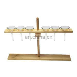 Lab Instruments Wooden Separatory Funnel Rack thumbnail-1