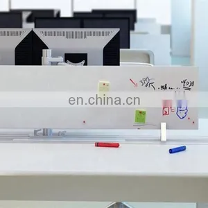 Children Safe Tempered Glass Whiteboard Drawing Board for School Board thumbnail-1