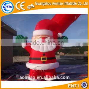 Decorative Christmas Arch, Inflatable Christams Decorations Arch With Santa thumbnail-4