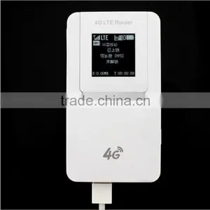 Design for Global Market FDD TDD Network 4g Lte Router With Power Bank thumbnail-2
