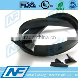 Black High Temperature Silicone Oven Door Seal thumbnail-1