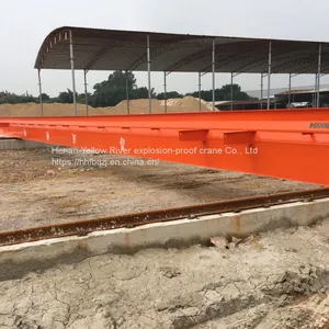 MH Type15 Ton General Gantry Crane, Gantry Crane, Main Girder Box Support Leg Gantry Crane, Rail Type Small Crane thumbnail-2