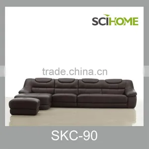2014 New Sectional Genuine Leather Sofa Set In Living Room Sofa thumbnail-1