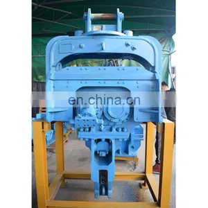 Kyotechs KTS250 KTS300 KTS330 Hydraulic Excavator Mounted Vibratory Hammer Sheet Piling Driver thumbnail-4