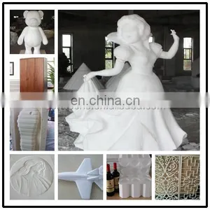 3D 4 Axis 5 Axis Wood EPS Foam Milling Cnc Router Machine 1325 3kw With the Rotary thumbnail-4