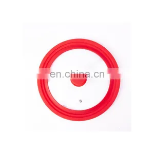 Multi-purpose Silicone Lids Visual Tempered Glass Cover Lid thumbnail-1