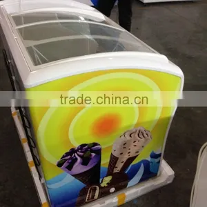 Supermarket Ice Cream Refrigerated Showcase Refrigerator thumbnail-1