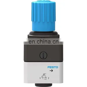 Hot Selling Festo Pressure Reducing Valve Regulator Valve for Air Compressor 186506 Festo 159506 LR-1/8-G-7 159506LR18G7 thumbnail-1